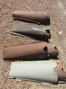 lot 9 image: MODEL A FORD Floor PARTS  qty 9-- size 2311 34