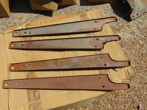 lot 11 image: MODEL T FORD HOOD 25 sheet metal parts qty 4