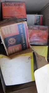 lot 18 image: 2 different brands of distributor caps, P&D RE-106 & Tapa para distributor caps no part # qty 4each