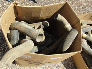 lot 120 image: Box full of radiator hoses no Part #