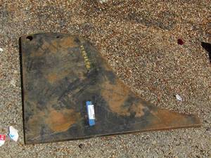 lot 124 image: Plymoth 1949-1950   Left FENDER PATCH Panel pl312l