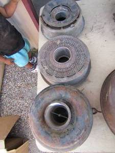 lot 161 image: 3 small rear breathers vintage unknown vehicle yearmake model