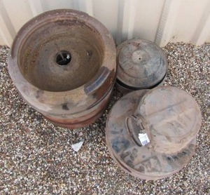 lot 178 image: red car breather and 2 others