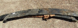 lot 182 image: 1950S  PONTIAC FRONT VALANCE  NOS  black  72 long