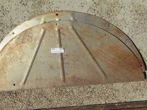 lot 189 image: MODEL A COUPE & ROADSTER WHEEL WELL PATCH PANELS FORD  no #   QTY 2