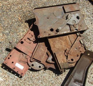 lot 194 image: MODEL  A FORD WINDOW PANELS QTY 4