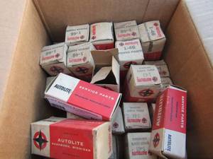 lot 215 image: autolite service parts, all power points #1-41 thru 1-46