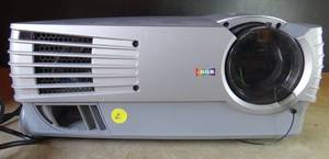 lot 2 image: BIG $ ITEM - Mitsubishi Xl30u 3000 Lumen Lcd Home Theater Projector - POWER TESTED LAMP WORKS