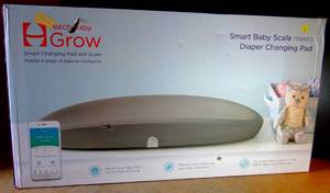 lot 3 image: Hatch Baby - Grow Smart Changing Pad and Scale - White $$$