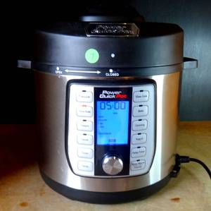 lot 7 image: Power Quick Pot Y6D-36 Pressure Cooker 8 in 1 Multicooker - TESTEDWORKS