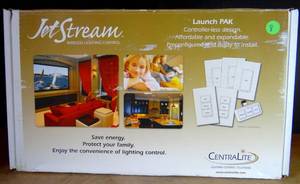 lot 8 image: CENTRALITE JETStream LAUNCH PAK WIRELESS LIGHTING CONTROL - COMPLETE IN BOX
