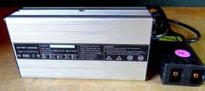 lot 14 image: ROHS 5a 36v Golf Cart Battery Charger with Plug as shown