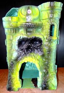 lot 43 image: VINTAGE Castle Greyskull Outer Shell He-Man MOTU Masters Universe 1981 Mattel 3991-2139