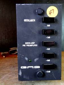 lot 47 image: Great American Sound (G.A.S.) GOLIATH Servo Loop Phono Pre-Amplifier