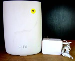 lot 50 image: Netgear RBR50 Orbi High-Performance AC3000 Tri-band WiFi Router $$