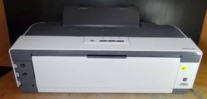 lot 66 image: Epson WorkForce 1100 Wide Format Printer $$$