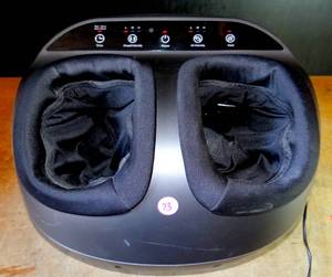 lot 73 image: RENPHO RF-FM059R Foot Massager Machine wHeatShiatsuDeep Massage - TESTEDWORKS $$$