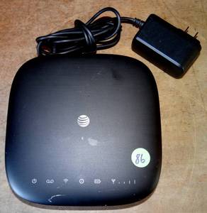 lot 86 image: AT&T WIFI ROUTER & POWER SUPPLY
