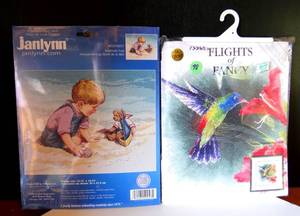 lot 98 image: HIGH END LOT OF 2 NEEDLEPOINT KITS AS SHOWN $$
