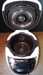 lot 193 image: Cuchen IH Pressure Rice Cooker 6cup - Gray $$$