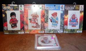 lot 121 image: COLLECTION OF NEW NEEDLEPOINT KITS AS SHOWN