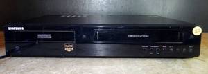 lot 122 image: Samsung DVD-VR375 DVD Recorder DVD VCR Combo 1080p Upconverting $$$