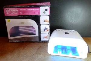 lot 152 image: ASP Professional Multi Purpose UV Lamp 36w Nails Feet for Curing Gels