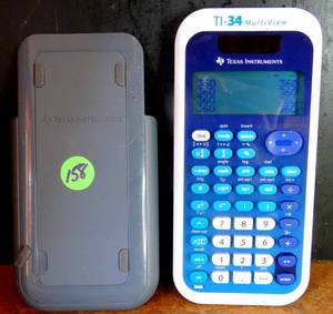 lot 158 image: Texas Instruments TI-34 MultiView Scientific Calculator