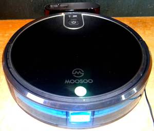 lot 177 image: Moosoo MT-710 Automatic Smart Robot Vacuum CleanerSlim Support Alexa & Google