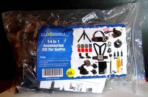 lot 212 image: Luxebell 14 In 1 Accessories For GoPro New And Unused