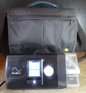 lot 242 image: BIG $ ITEM - ResMed AirSense 10 AutoSet CPAP with HumidAir Humidifier - TESTEDWORKS