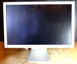 lot 134 image: APPLE A1081 20 Cinema Display Silver WBaseCable - WORKS