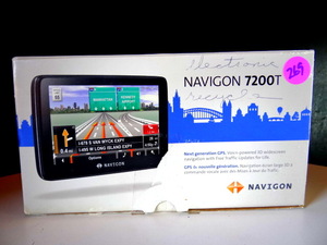 lot 269 image: Navigon 7200T GPS with 3D Landmarks & Lane Guidance - NEW GENERATION GPS DEVICE $$