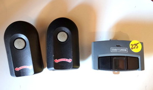 lot 275 image: LOT OF GARAGE DOOR OPENERS AS SHOWN