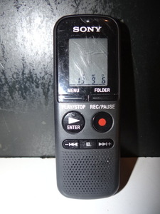 lot 283 image: Sony ICD-BX022 Digital Voice Recorder ICD-BX022 - POWERS ON $$
