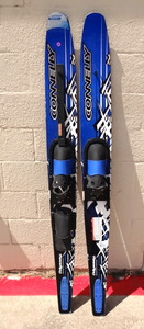 lot 300 image: CONNELLY ODYSSEY REINFORCED COMPOSITE WATER SKIS $$$