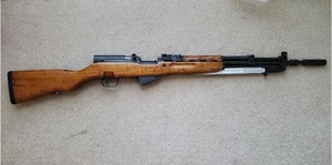 lot 245 image: ZASTAVA SKS  621630 - RUSSIAN