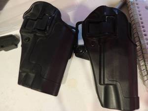 lot 1028 image: HARD HOLSTER FOR P2269MM  &  45 CAL