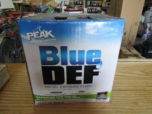 lot 75 image: Peak blue def exhaust fluid diesel NIB