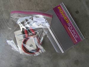 lot 149 image: Power source inverter HP-505 500 watt comes with 2 new cables