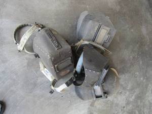 lot 150 image: 4 Huntsman welding hats used but in good shape