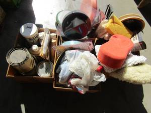lot 237 image: Paint, polish, buffing pads, compound foam pads NEW