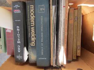 lot 238 image: Welding books- Union carbide, Blodgett, ARC, Altec and more