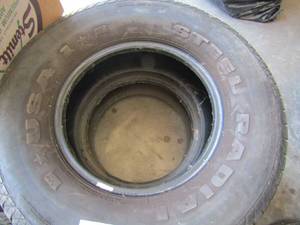 lot 277 image: 2 USA Radial tires 25570 R-15