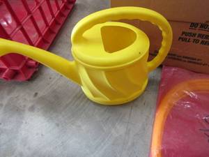 lot 357 image: Watering can, various packs of opened weedeater string