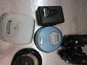 lot 369 image: Sony walkman, Leroxx sound walkman, Simmons binoculars