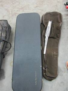 lot 419 image: Empty violin case and VIOLIN canvas bag
