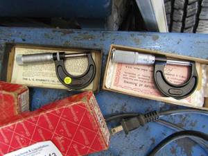 lot 443 image: 2 Starette micro meter 436-F 1- 436L-1