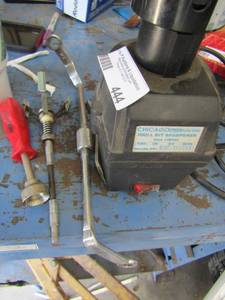 lot 444 image: Tire tool wrench Chicago bit sharpener