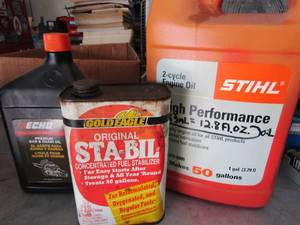 lot 452 image: 2 cycle engine oil STIHL used